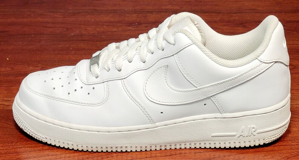 Nike Air Force 1 Low AF1 '07 Triple White - Mens Size 9 Shoes Sneakers 315122111